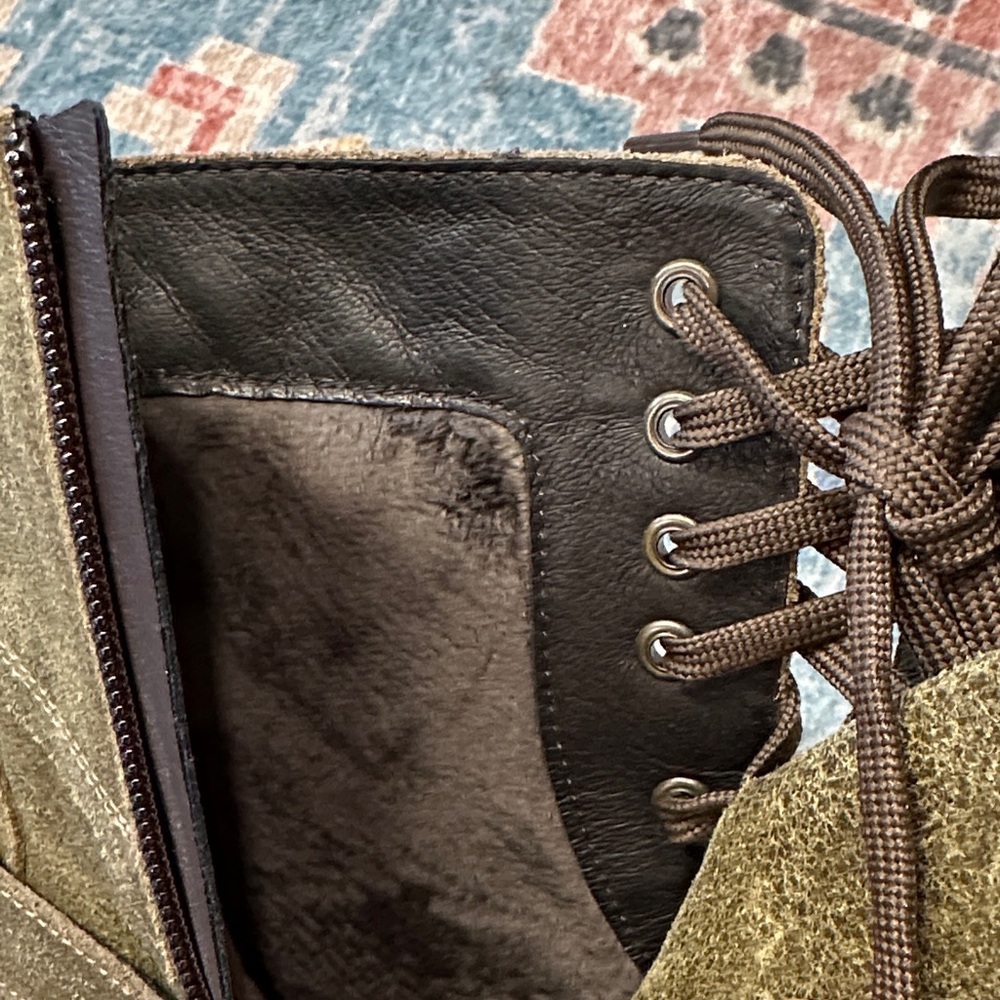 Olive Green Taos Footwear Women's Crave Leather Boot - Picture 8 of 11